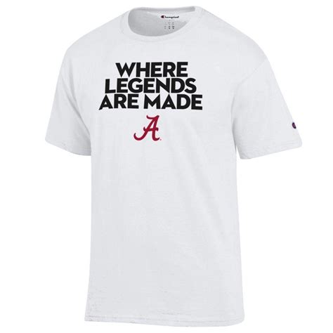 Bama | Alabama Champion Where Legends Are Made Tee | Alumni Hall