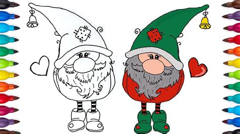 How To Draw Christmas Gnomes