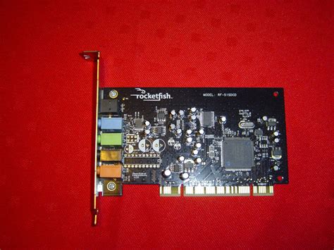 Used Rocketfish Channel Pci Sound Card Rf Sdcd