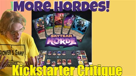 Skytear Horde Monoliths Kickstarter Critique Review Youtube