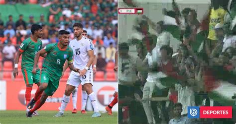 captan  hincha de la udec apoyando  palestina ante bangladesh