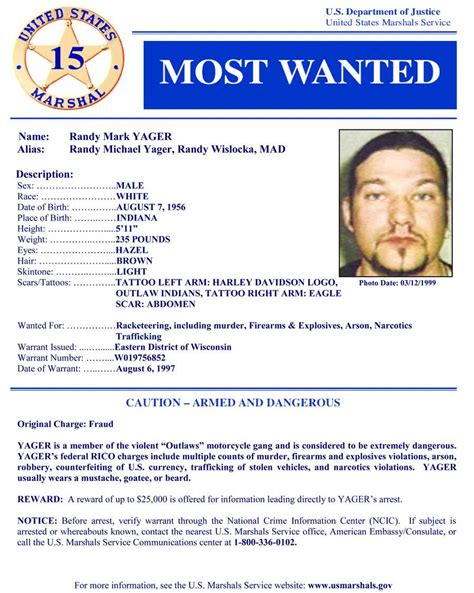 Photos Us Marshals 15 Most Wanted Fugitives