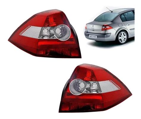 Kit X 2 Faro Trasero Renault Megane 2006 2007 2008 Tyc