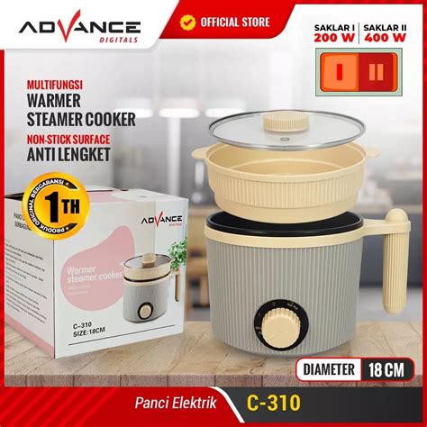 Jual Panci Listrik Advance C Elektrik Multifungsi Warmer Steamer