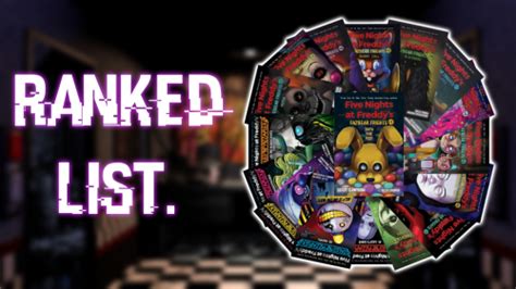 Five Nights At Freddys Book Series Tier List Community Rankings