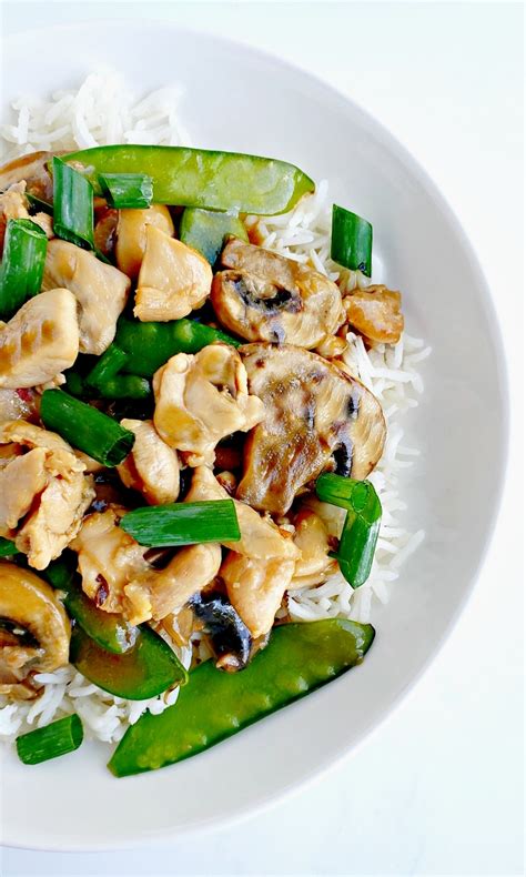 Chicken And Snow Pea Stir Fry