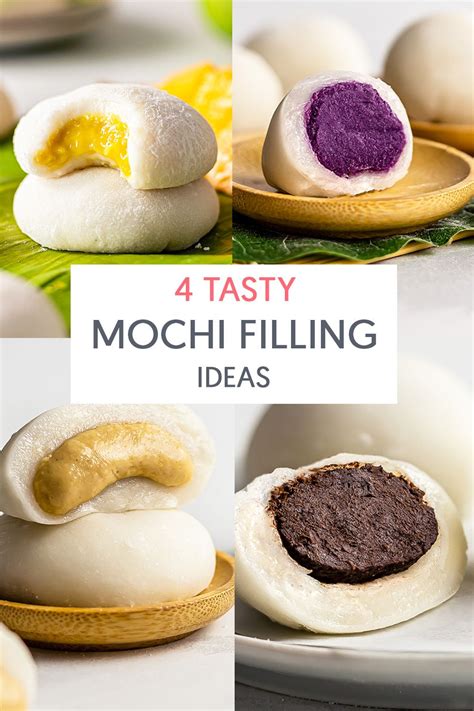 10 different mochi fillings recipes ideas for more homemade mochi all ...