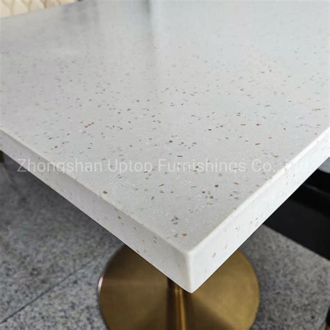 High Quality Solid Surface Marble Corian Dining Table Top China Corian Tables And Corian Table Top