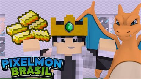 Como Ficar Rico No Melhor Servidor Pixelmon Brasil Youtube