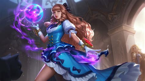 Guinevere Lotus Skin Mobile Legends 4K HD Wallpaper Rare Gallery