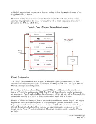 Activated sludge process design | PDF