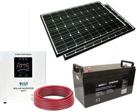 Pakiet Solarny Volt Zestaw Solarny Panel X W Inwerter W