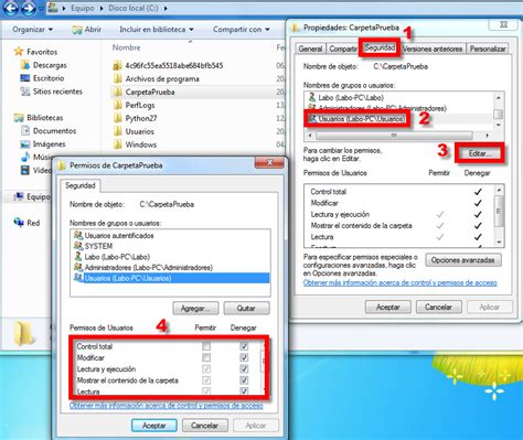 C Mo Administrar Los Permisos A Usuarios Y Grupos En Windows