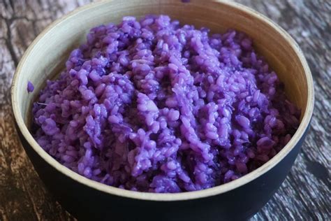 Purple rice!! It’s all about the color – VEGAN & COLORS