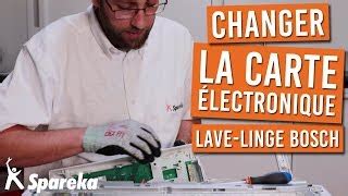 Comment changer la carte électronique d un lave linge TUTO