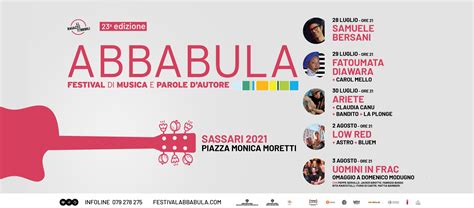 Abbabula 2021 Dal 28 Luglio Al 3 Agosto A Sassari Sardinia Turismo