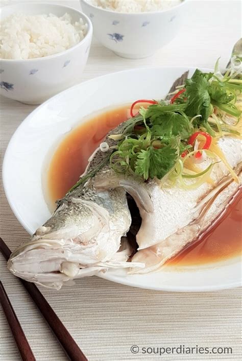 Chinese Steamed Fish Recipe Cantonese Style Souper Diaries