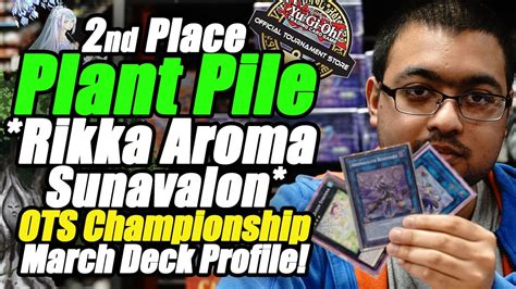 Rikka Aroma Sunavalon Top Deck Profile Yu Gi Oh Ots Championship