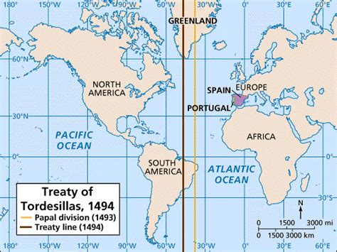 Define Treaty Of Tordesillas