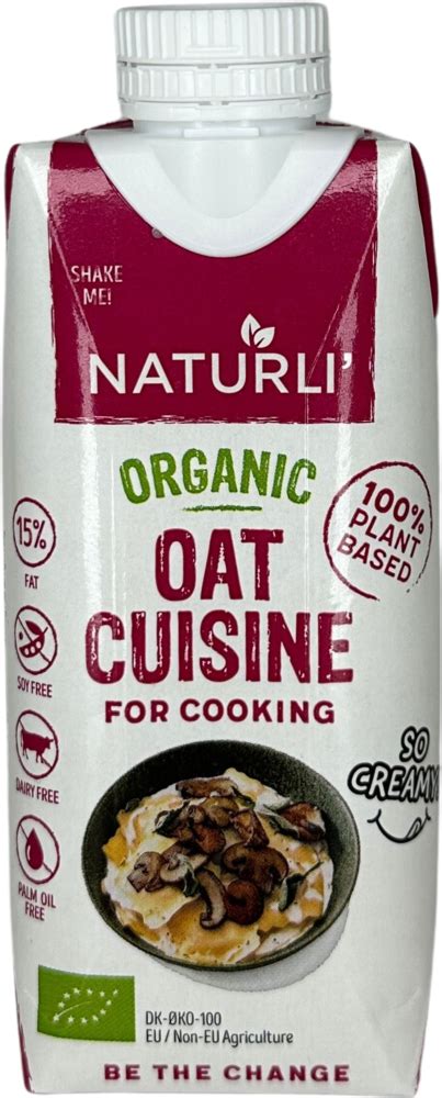 Naturli Oat Cuisine Kr Nan