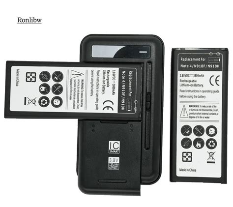 Ronlibw 2pcs Eb Bn910bbe Replacement Battery Charger For Samsung