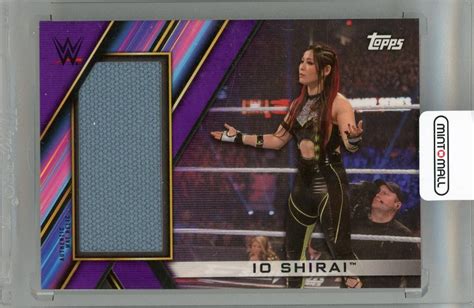 Mint Topps Wwe Women S Division Mat Relics Purple