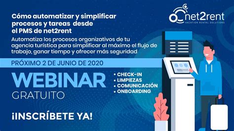 Nuevo Webinar De Net2rent Cómo Automatizar Y Simplificar Procesos Y