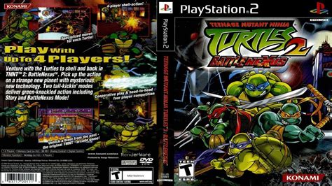 TEENAGE MUTANT NINJA TURTLES 2 BATTLE NEXUS De Ps2 A Pkg Ps3 YouTube