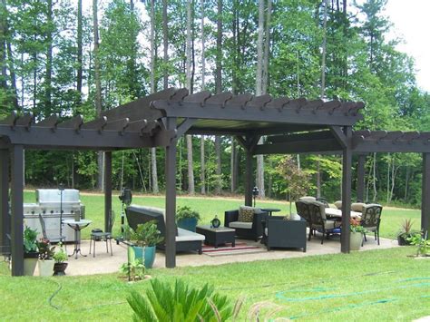 Ozco Project 396 895 Two Tier Pergola Plans Artofit