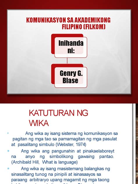 Komunikasyon Sa Akademikong Filipino Compress Pdf