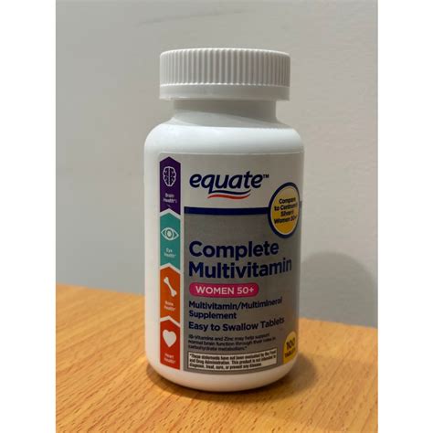 Equate Complete Multivitamin Women Multivitamin 50 Genuine American