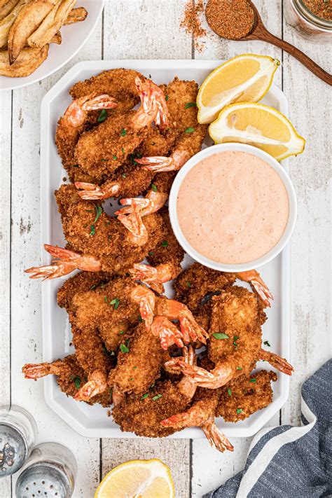 Butterflied Fried Shrimp Recipe