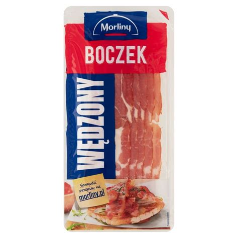 Morliny Boczek wędzony 100 g Zakupy online z dostawą do domu