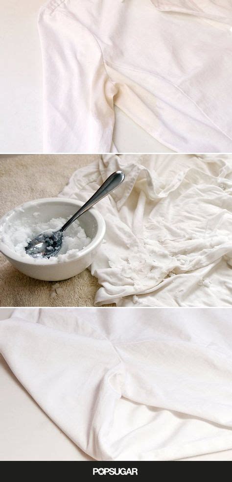 How To Remove Sweat Stains From White Shirts Remove Sweat Stains