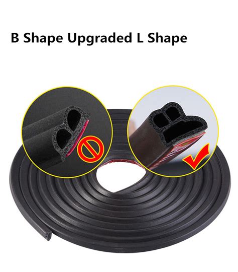 Ft Car Door Trunk Seal Strip Rubber Weather Strip Edge Moulding Trim