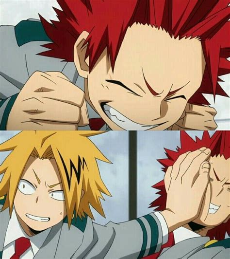 Boku No Hero Academia Season 2 Kirishima Eijirou Kaminari Denki