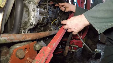 Vintage Thursday Massey Ferguson 165 Fixing A Fuel Leak Youtube