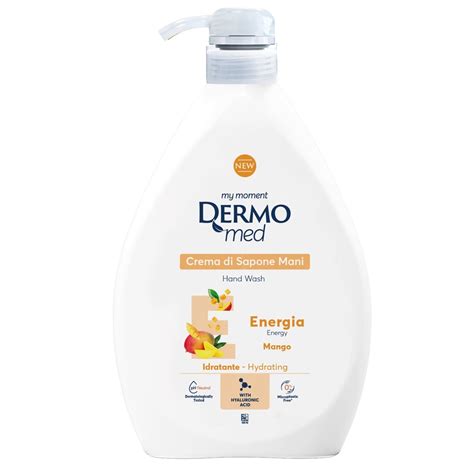 Sapun Lichid Pentru Maini Cu Mango Energia 1000 Ml Dermom Farmacia