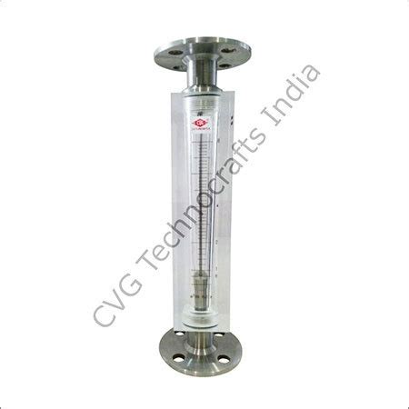 Flange End Acrylic Body Rotameter Application Industrial At Best Price