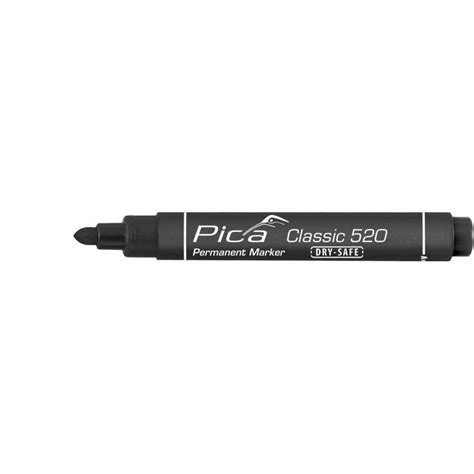 Marker Permanentny Pica Classic Czarny Pica Pro Materials