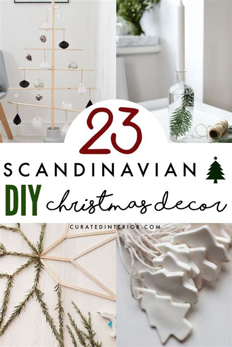 23 Diy Scandinavian Christmas Decorations With Nordic Hygge Vibes