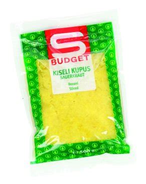 Kiseli kupus S BUDGET 500 g Akcija Njuškalo katalozi