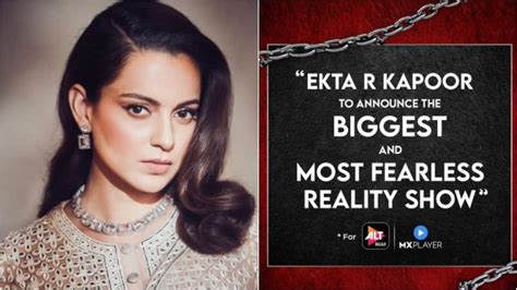 Kangana Ranaut To Make Her OTT Debut With Ekta Kapoors New Fearless