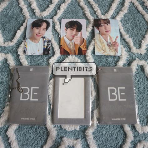 Jual Official Photocard BTS POB Album Be Essential Weverse Jin J Hope