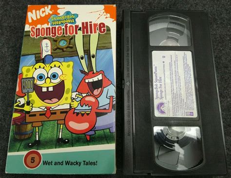 Spongebob VHS Lot