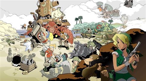 Metal Slug Anthology coming to PS4 | Game art, Slugs, Metal