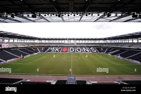 STADIUMMK MILTON KEYNES DONS FC STADIUMMK MILTON KEYNES ENGLAND 28 ...