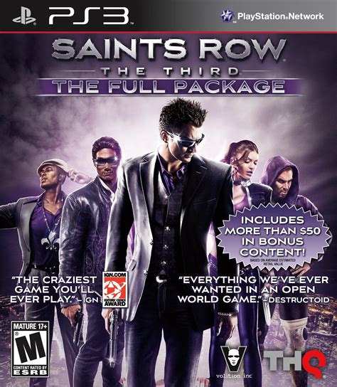 Saints Row The Third The Full Package Playstation