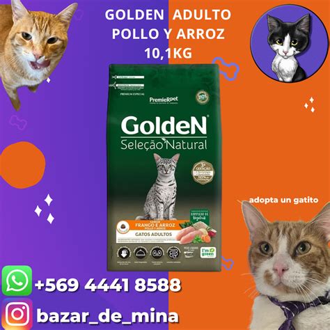 Premier Golden Select Natural Gatos Adultos Pollo Y Arroz 10 1 Kg