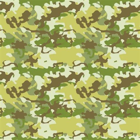 Army Camouflage Texture Seamless Military Fashion Pattern Stock Vector Image By ©tupungato